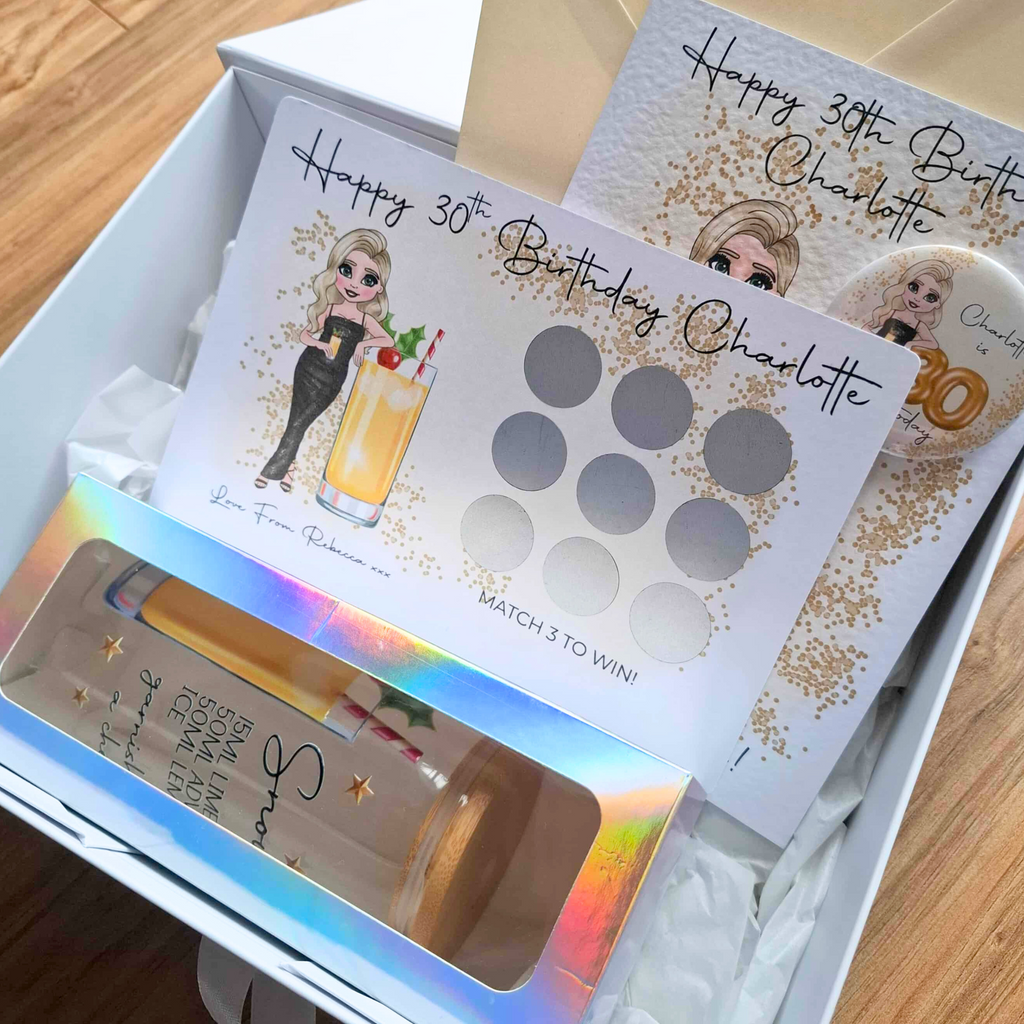 The Ultimate Luxury Birthday Bundle Clear Glass