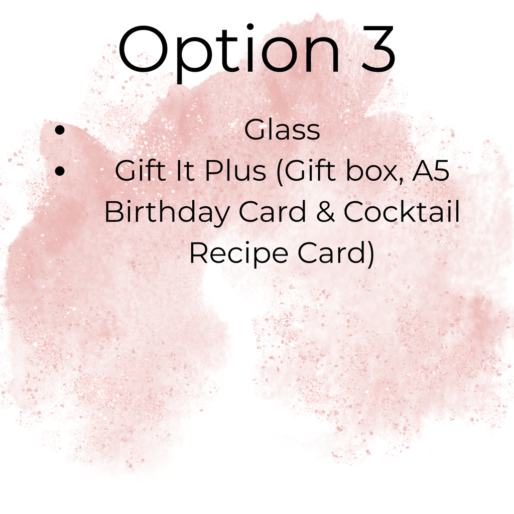 The Ultimate Luxury Birthday Bundle Clear Glass