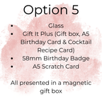 The Ultimate Luxury Birthday Bundle Clear Glass