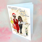Personalised The Nutcracker Cocktail Card for Dad And Partner
