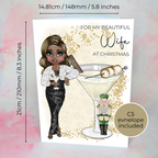 Personalised The Nutcracker Cocktail Card for My Beautiful Wife