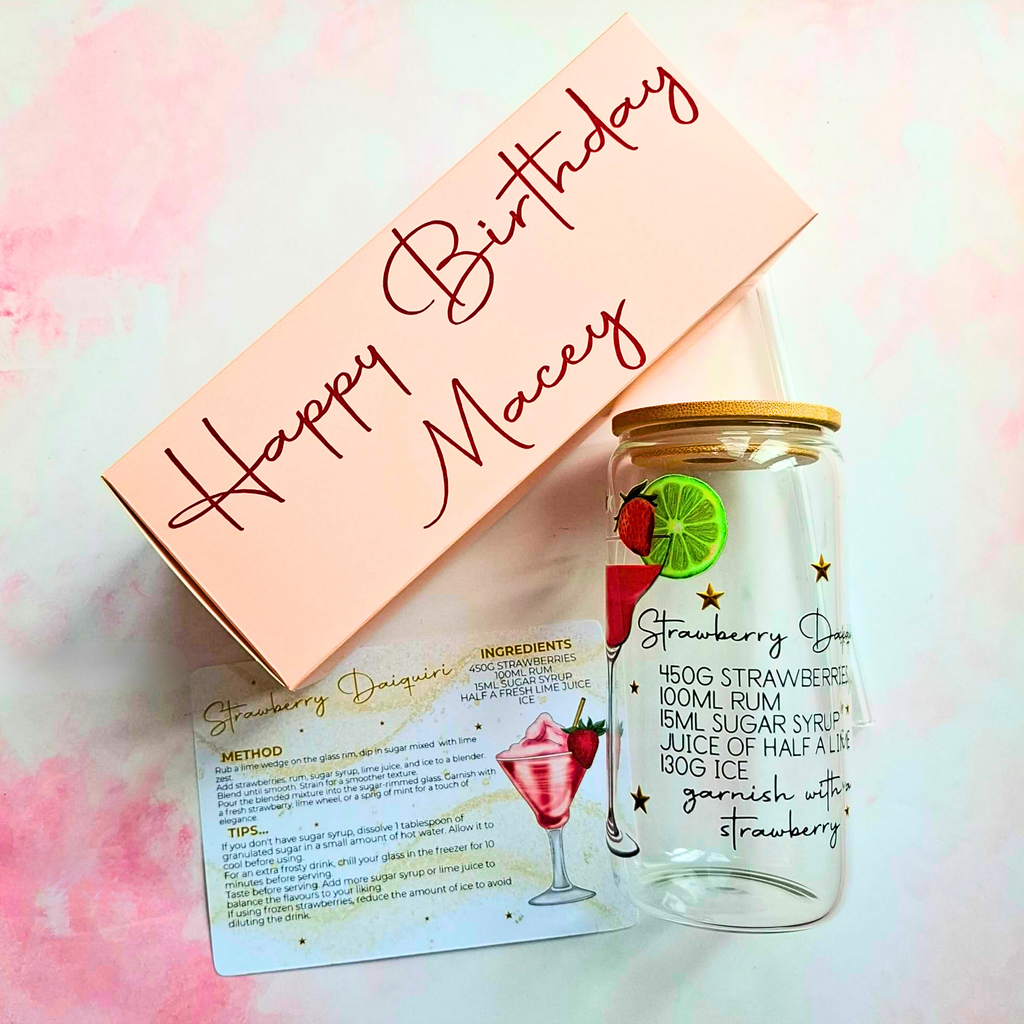 The Ultimate Luxury Birthday Bundle Clear Glass