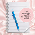 Personalised Long Island Iced Tea Cocktail Spiral Journal, Cocktail Planning Notebook Gift For Her