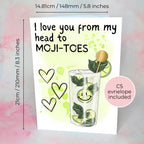 Punny Mojito Greeting Card For His Or Her Birthday, Mojito Cocktail A5 Card