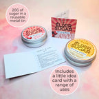 Raspberry Infused Flavoured Artisan Giftable Sugar Tin #FRS