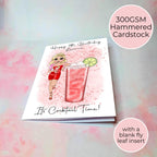 Personalised Woo Woo Milestone Birthday Card, A5 Greeting Card For Her