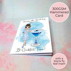 Personalised Greek Mati Birthday Card, A5 Evil Eye Card For Mati Lovers