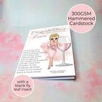 Personalised A5 Rose Sangria Graduation Card, End Of Term Card For Her