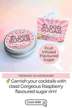 Raspberry Infused Flavoured Artisan Giftable Sugar Tin #FRS
