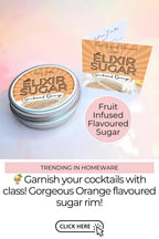 Sunkissed Orange Infused Flavoured Artisan Giftable Sugar Tin #FRS