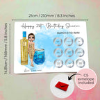 AU Vodka Personalised Scratch Card Reveal #SC