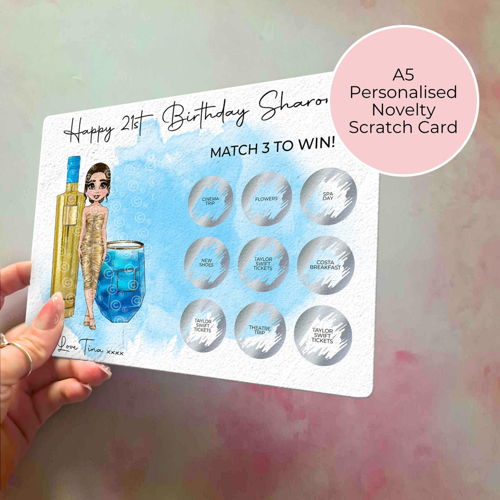 AU Vodka Personalised Scratch Card Reveal #SC