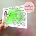 Sour Frankenstein Personalised Scratch Card Reveal #SC