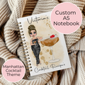 Personalised Manhattan A5 Spiral Notebook, End Of Term Teacher Gift